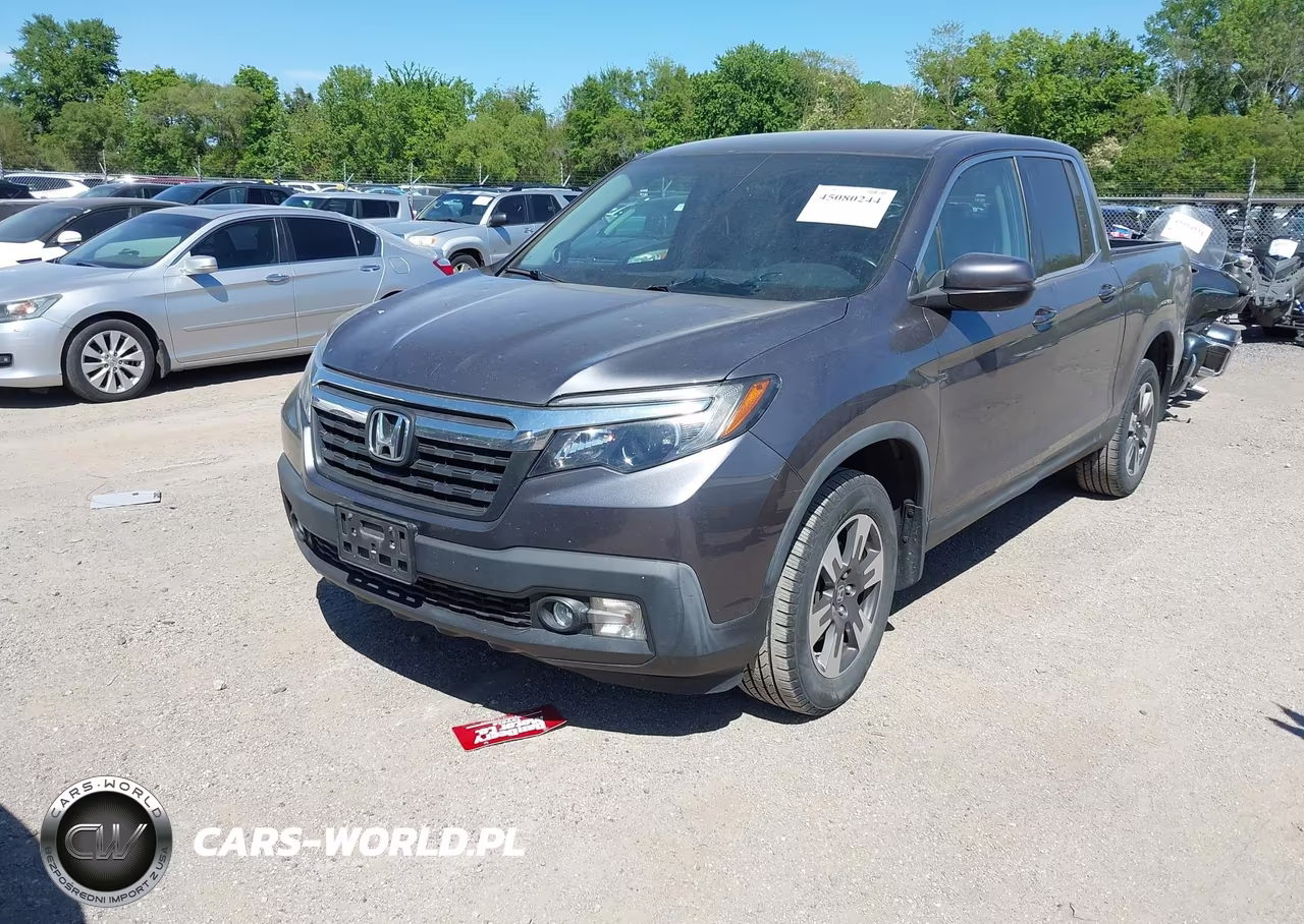 2017 Honda Ridgeline Rtl VIN:5FPYK3F5XHB028930 - 2