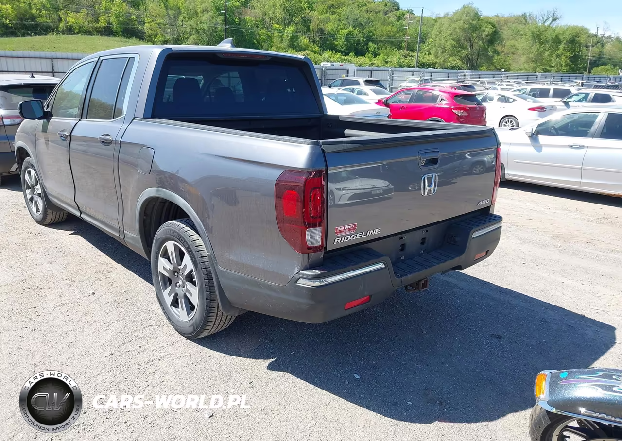 2017 Honda Ridgeline Rtl VIN:5FPYK3F5XHB028930 - 3