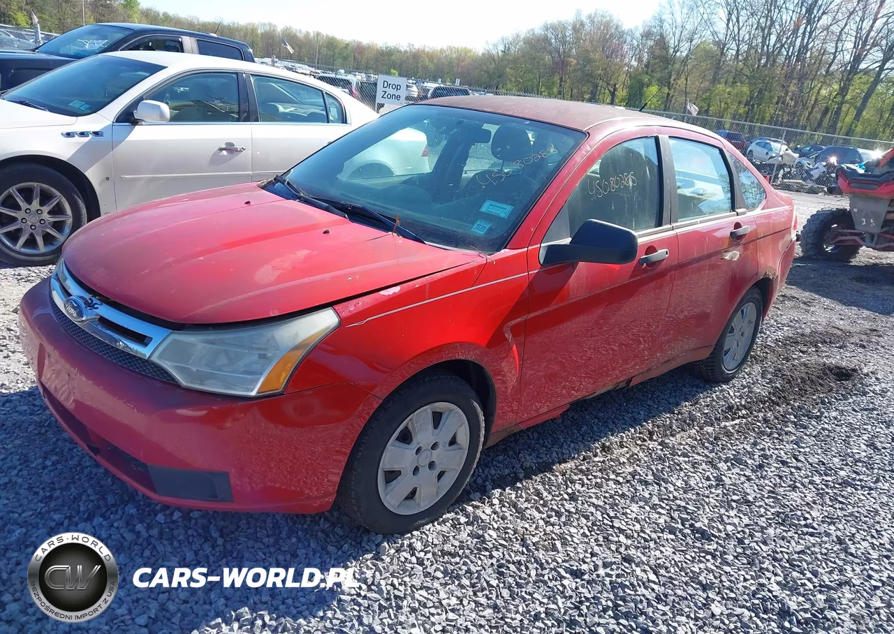2008 Ford Focus S VIN:1FAHP34N08W107862 - 2