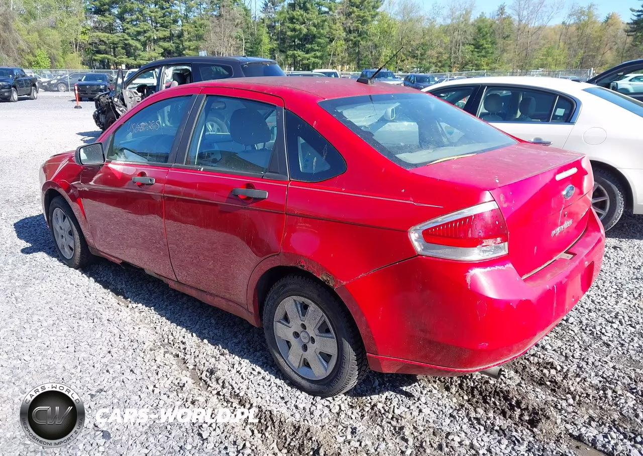 2008 Ford Focus S VIN:1FAHP34N08W107862 - 3