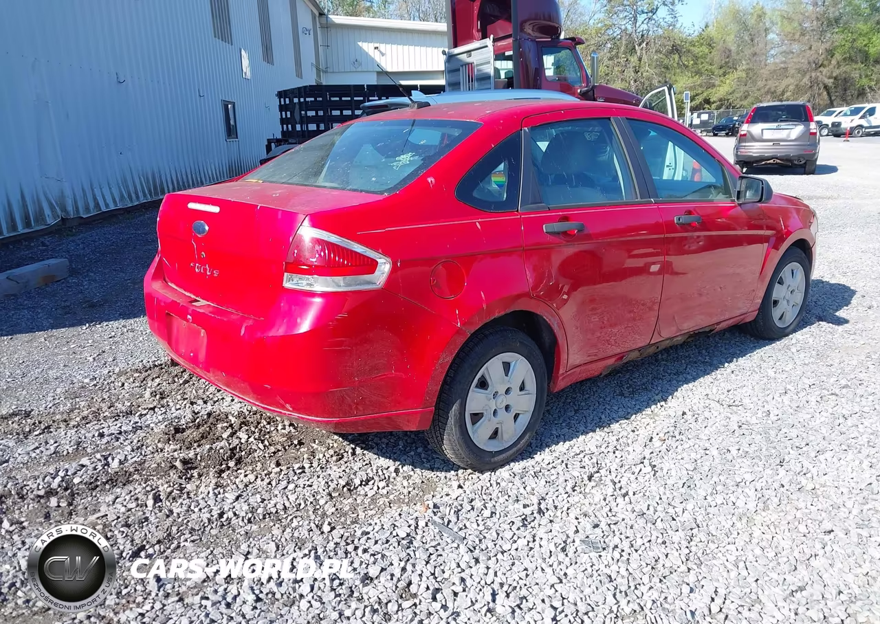 2008 Ford Focus S VIN:1FAHP34N08W107862 - 4
