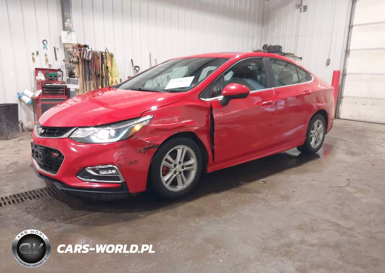 2017 Chevrolet Cruze Lt Auto VIN:1G1BE5SM2H7198101 - 2
