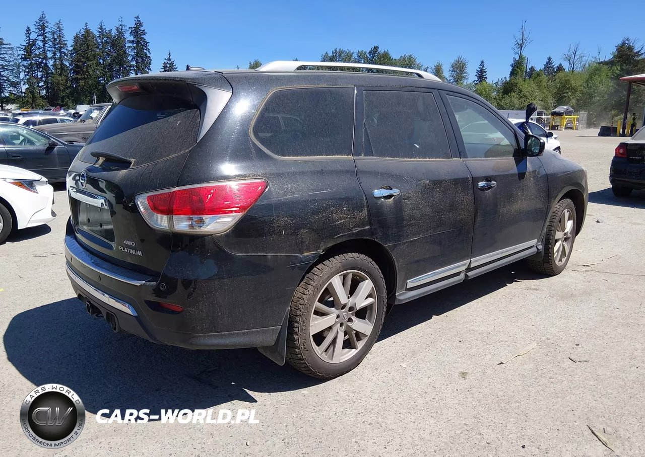 2014 Nissan Pathfinder Platinum VIN:5N1AR2MM4EC681476 - 4
