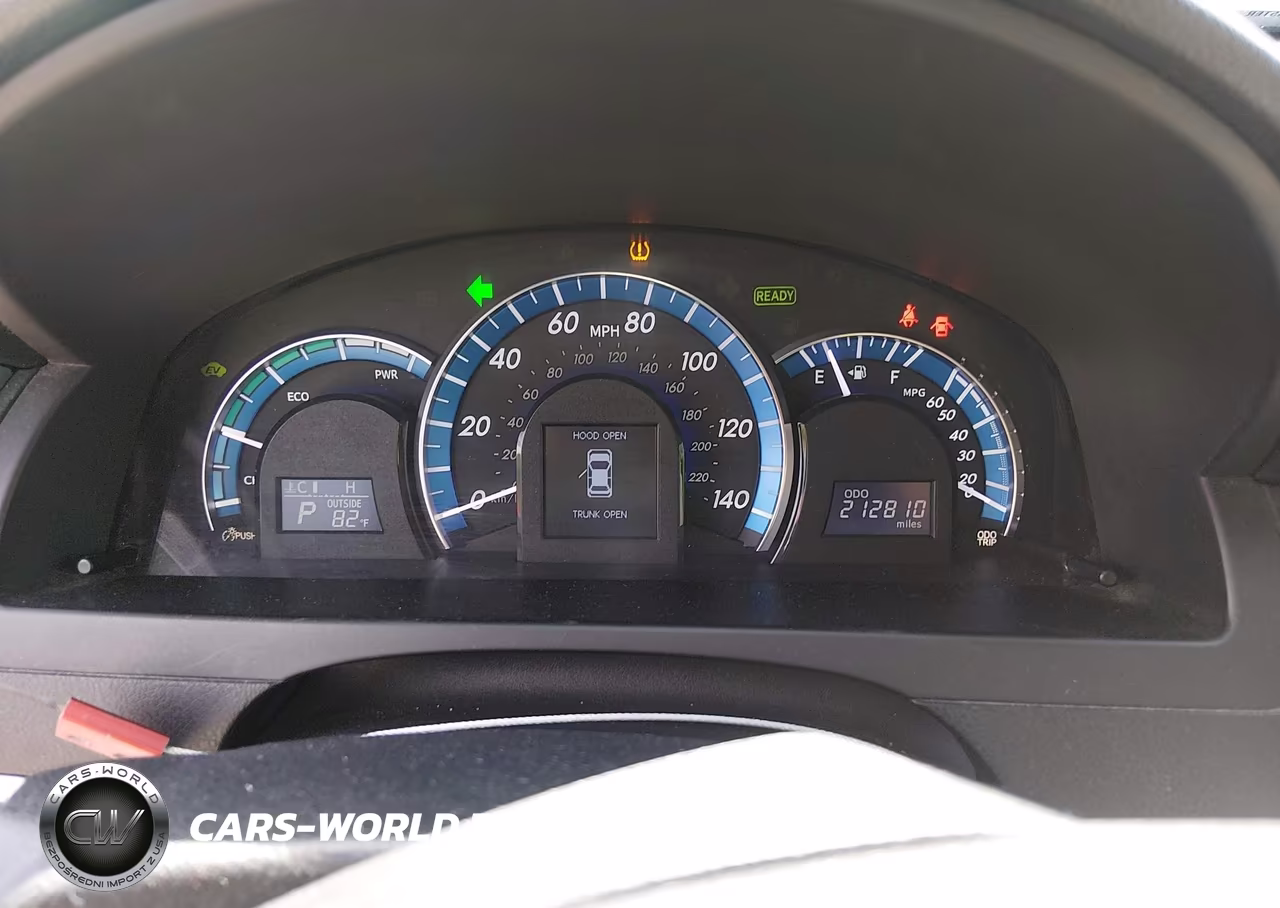 2012 Toyota Camry Hybrid Xle VIN:4T1BD1FK4CU020286 - 7