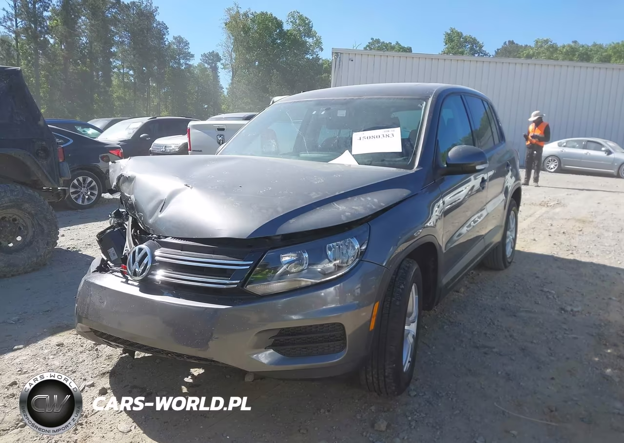 2013 Volkswagen Tiguan S VIN:WVGAV3AX1DW608286 - 2