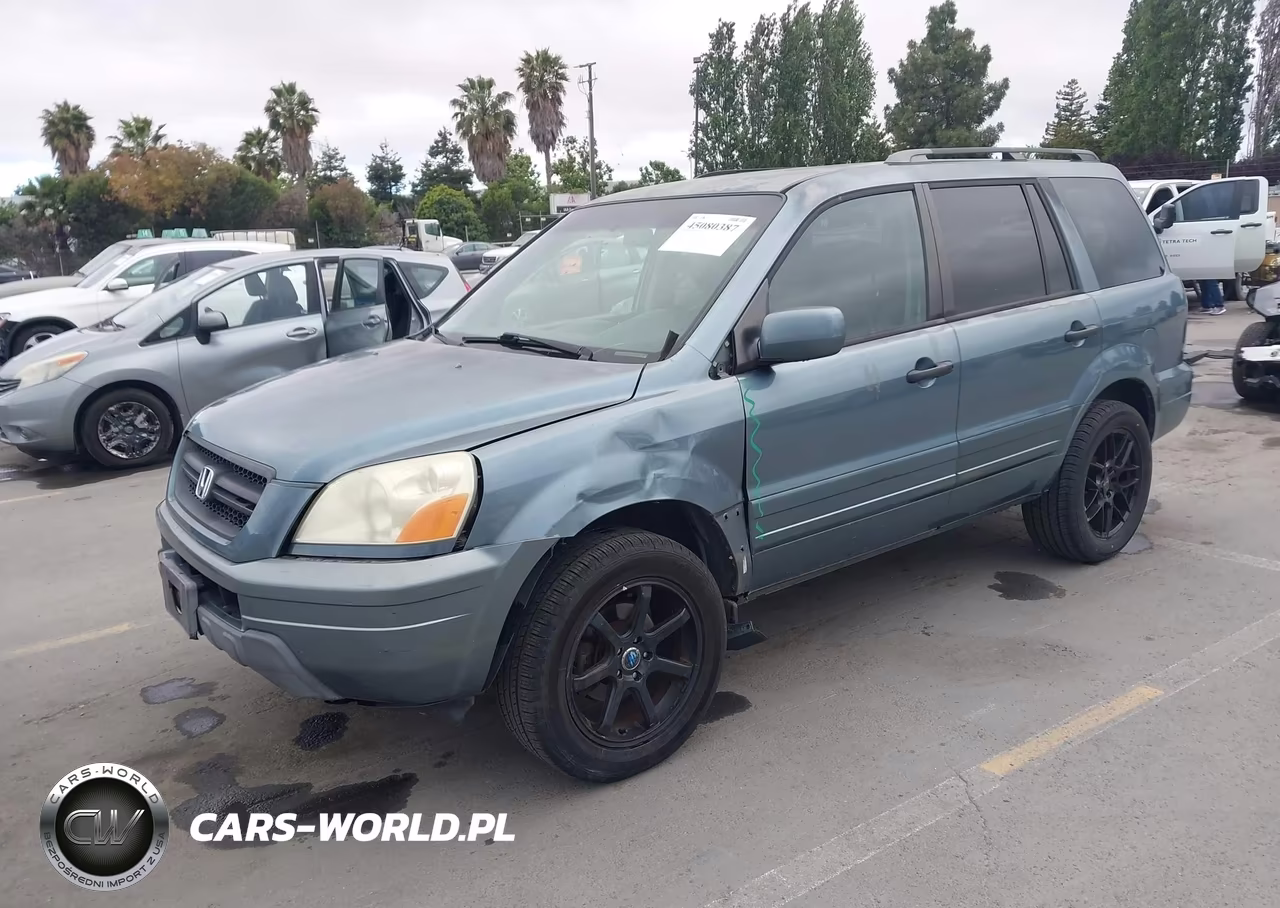 2005 Honda Pilot Ex VIN:2HKYF18485H559496 - 2