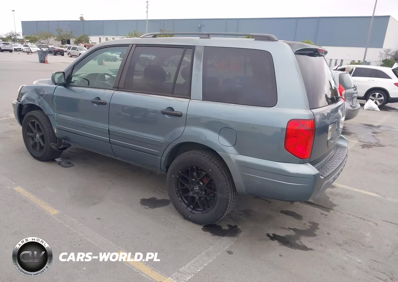 2005 Honda Pilot Ex VIN:2HKYF18485H559496 - 3