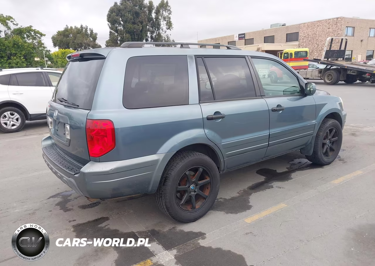 2005 Honda Pilot Ex VIN:2HKYF18485H559496 - 4