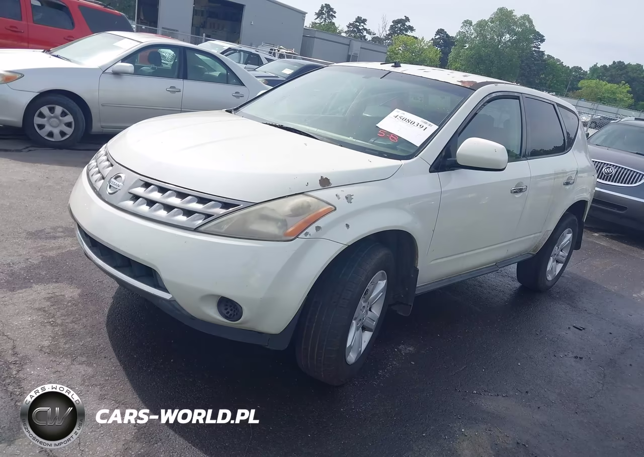 2007 Nissan Murano S VIN:JN8AZ08T67W520871 - 2