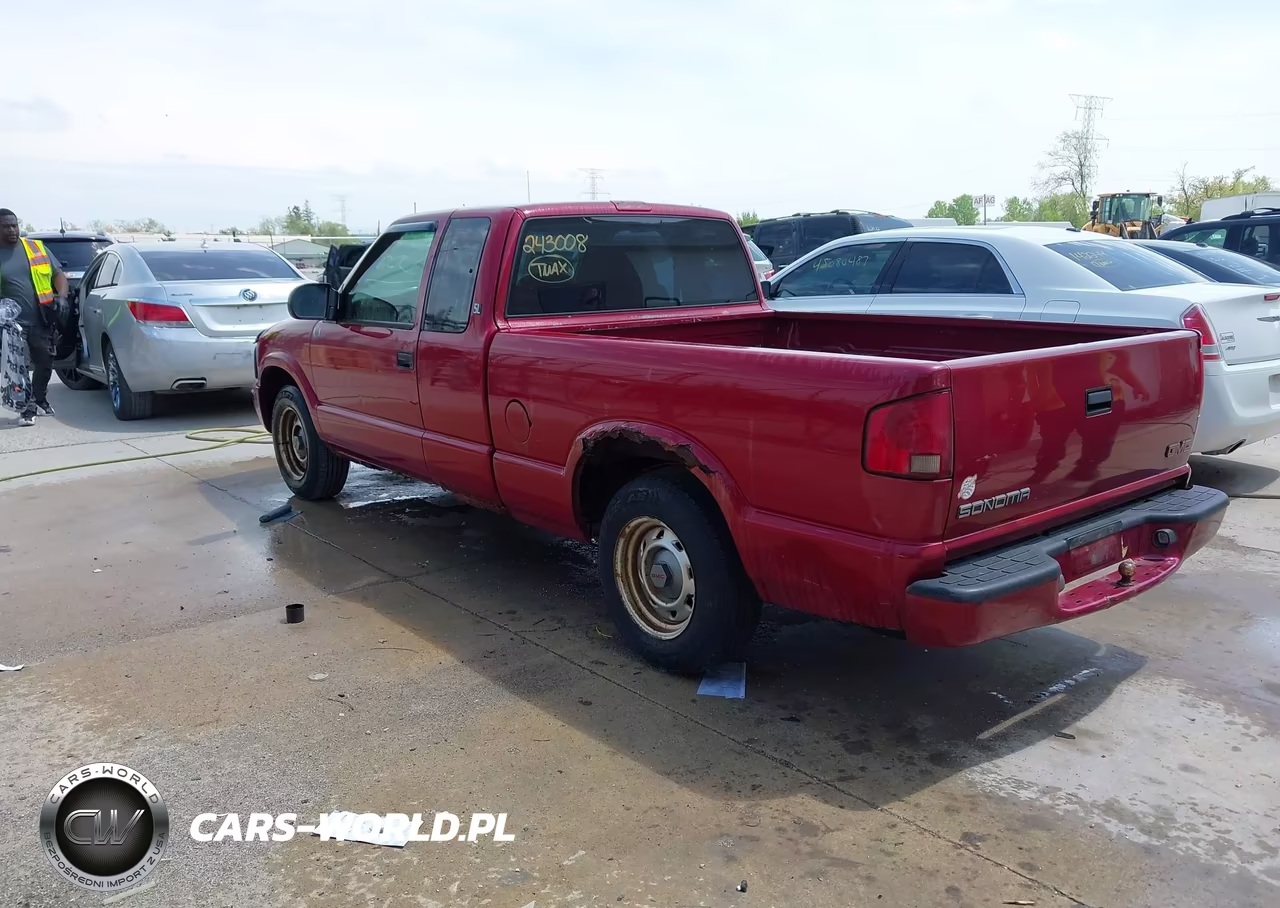 2002 GMC Sonoma Sl VIN:1GTCS195128243008 - 3