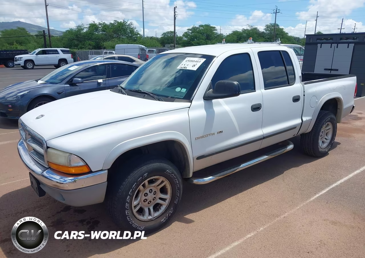 2001 Dodge Dakota Slt-Sport VIN:1B7GG2AX31S202788 - 2