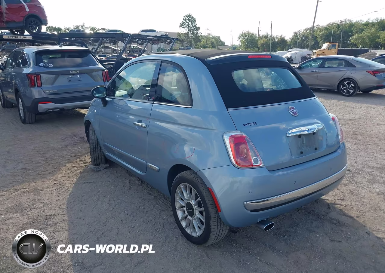 2014 Fiat 500C Lounge VIN:3C3CFFER5ET288327 - 3