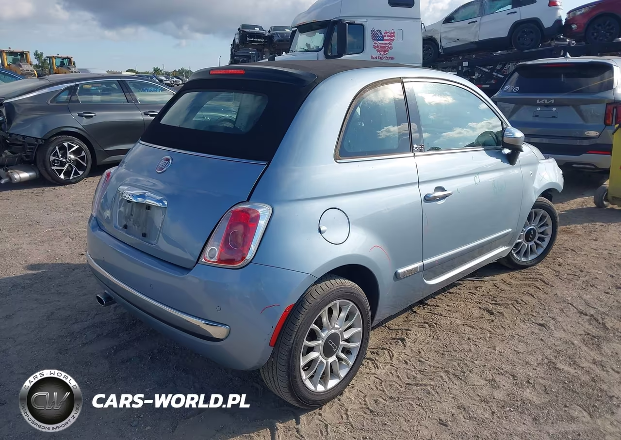 2014 Fiat 500C Lounge VIN:3C3CFFER5ET288327 - 4