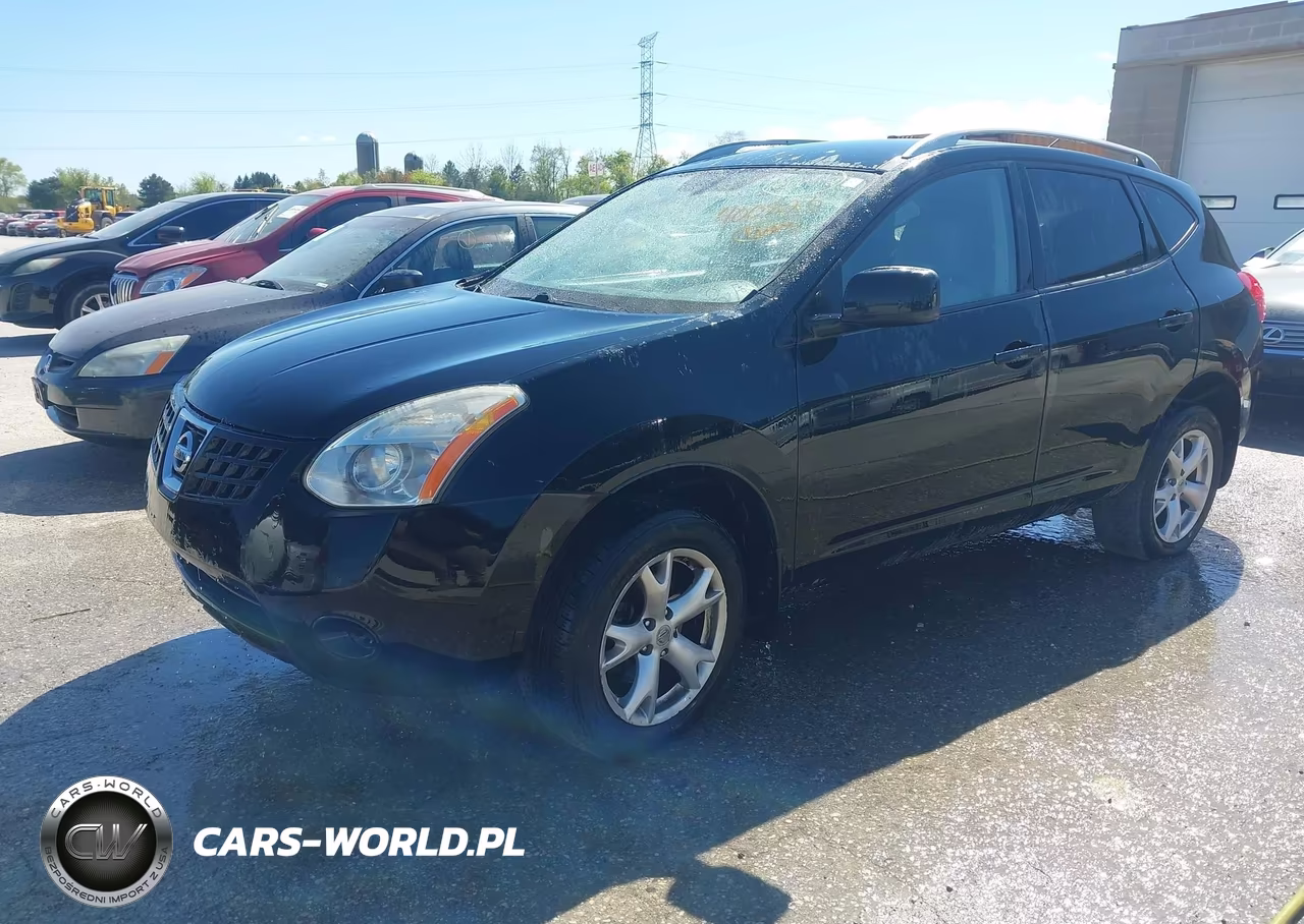 2008 Nissan Rogue Sl VIN:JN8AS58V38W400823 - 2