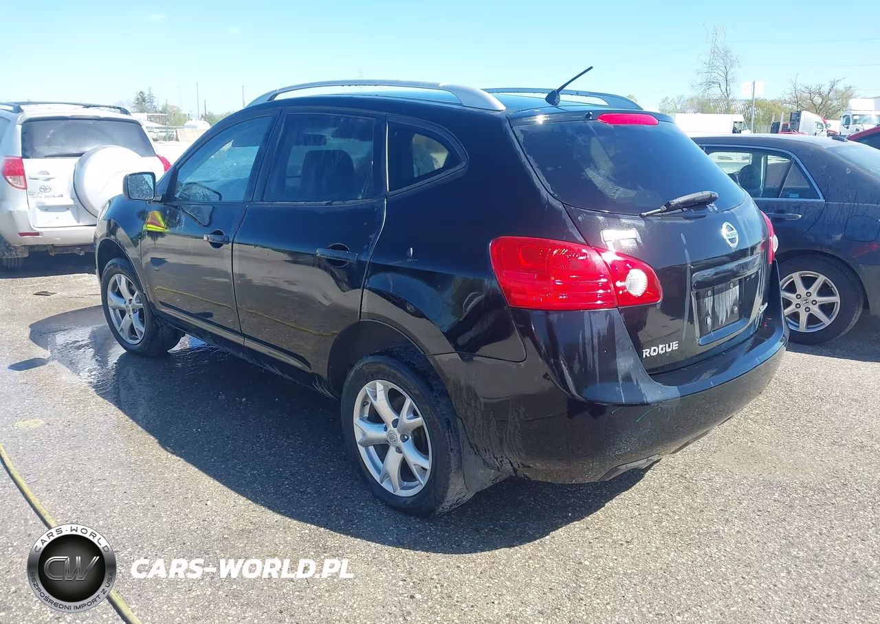 2008 Nissan Rogue Sl VIN:JN8AS58V38W400823 - 3