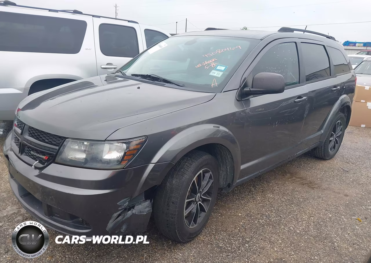 2018 Dodge Journey Se VIN:3C4PDCAB2JT530494 - 2