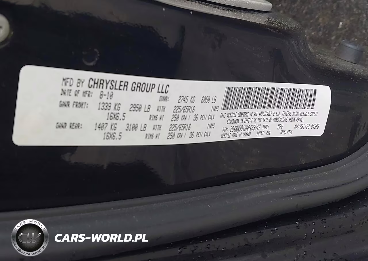 2010 Dodge Grand Caravan Sxt VIN:2D4RN5D13AR409547 - 9