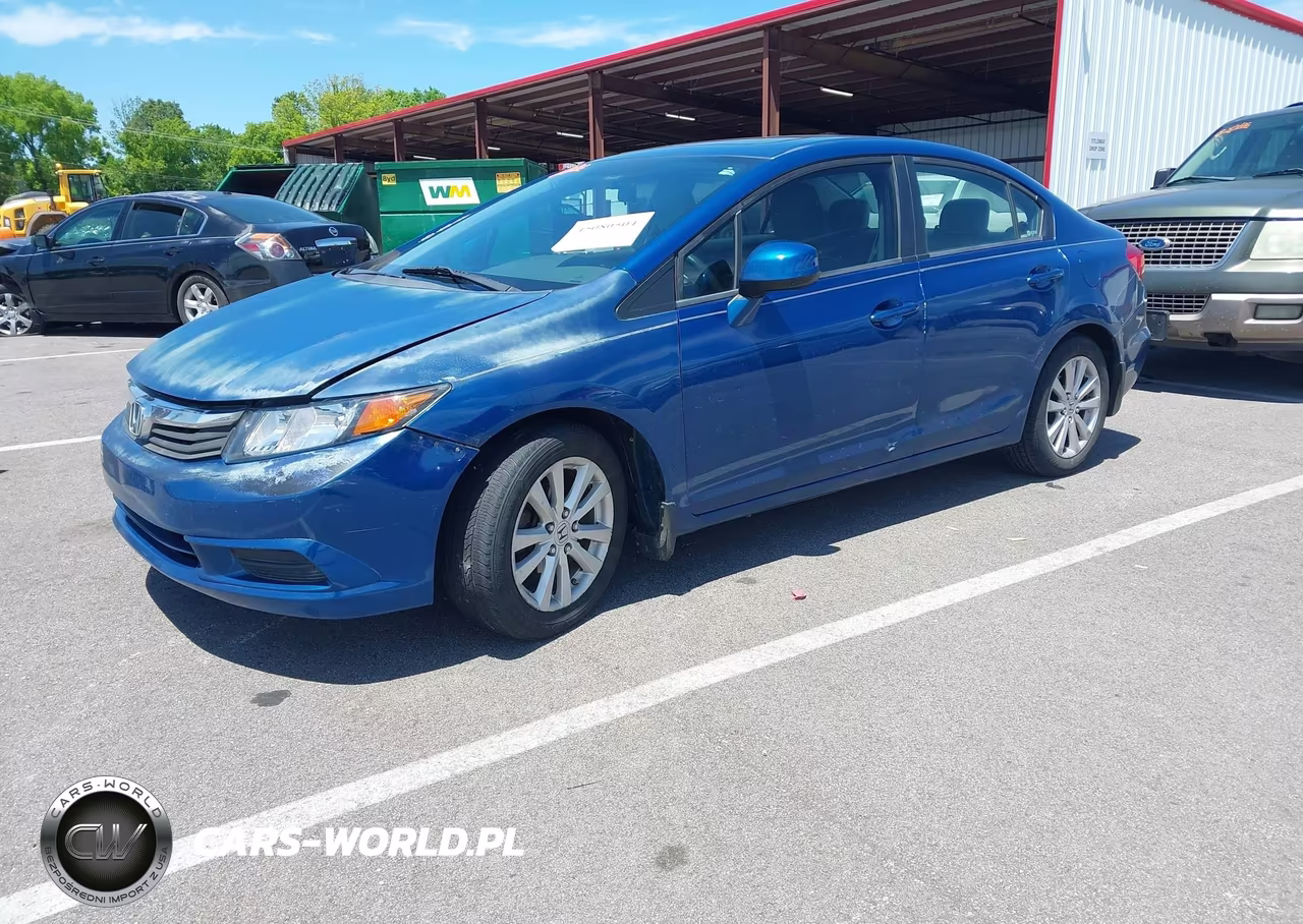 2012 Honda Civic Ex VIN:19XFB2F81CE058997 - 2