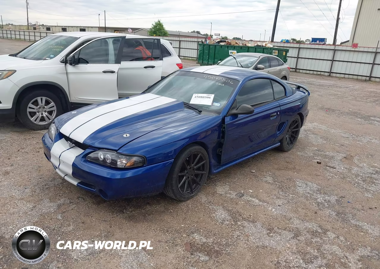 1996 Ford Mustang Gt VIN:1FALP42X1TF107706 - 2