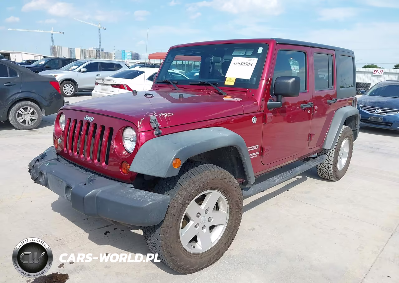 2011 Jeep Wrangler Unlimited Sport VIN:1J4BA3H18BL528806 - 2