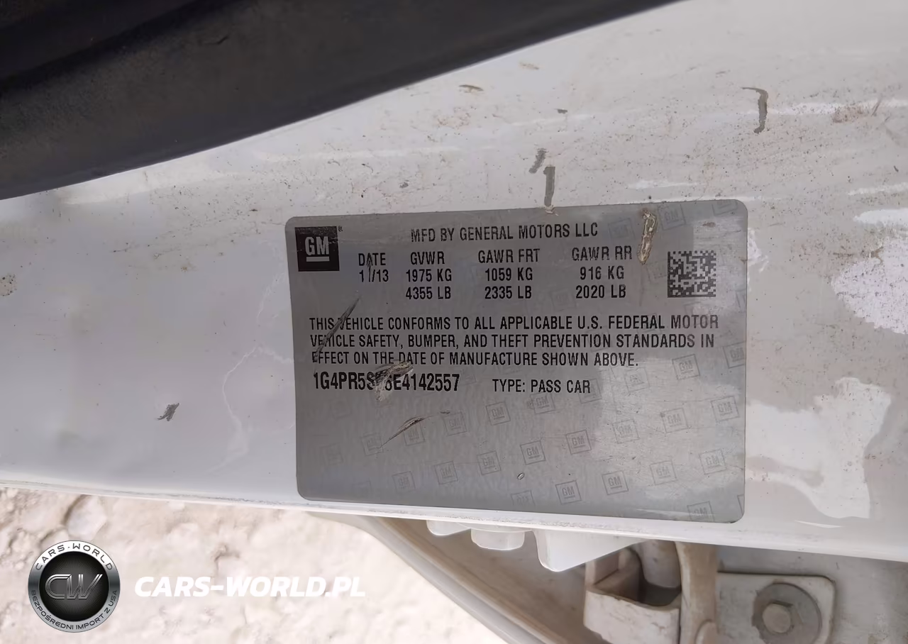 2014 Buick Verano Convenience Group VIN:1G4PR5SK6E4142557 - 9