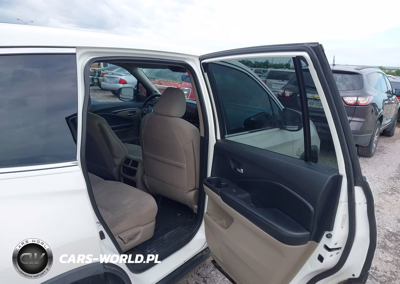 2016 Honda Pilot Lx VIN:5FNYF5H13GB028558 - 8