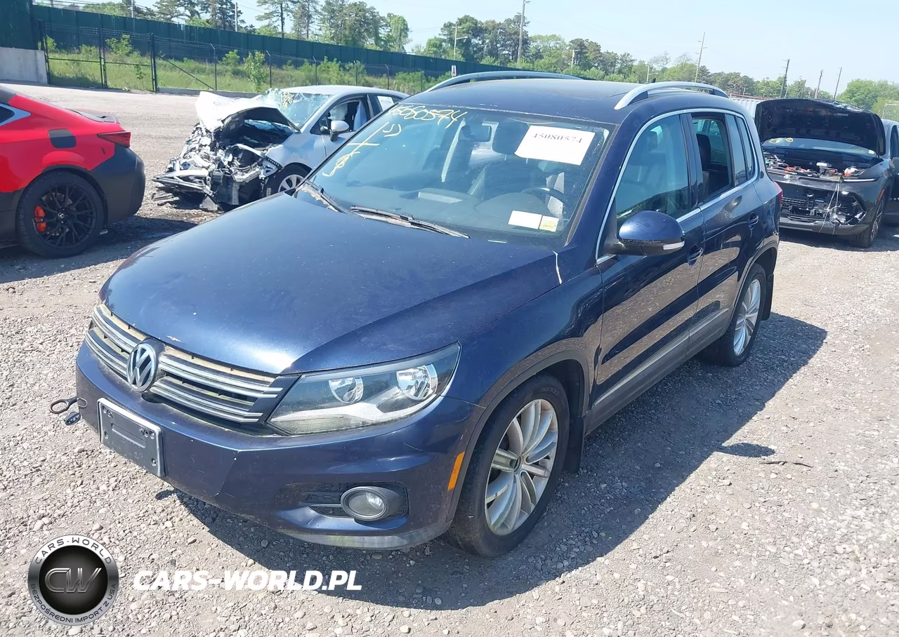 2013 Volkswagen Tiguan Se VIN:WVGBV7AX2DW554363 - 2