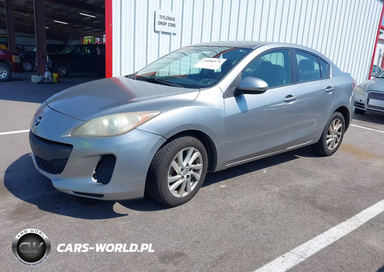 2012 Mazda Mazda3 I Touring VIN:JM1BL1V86C1589347 - 2