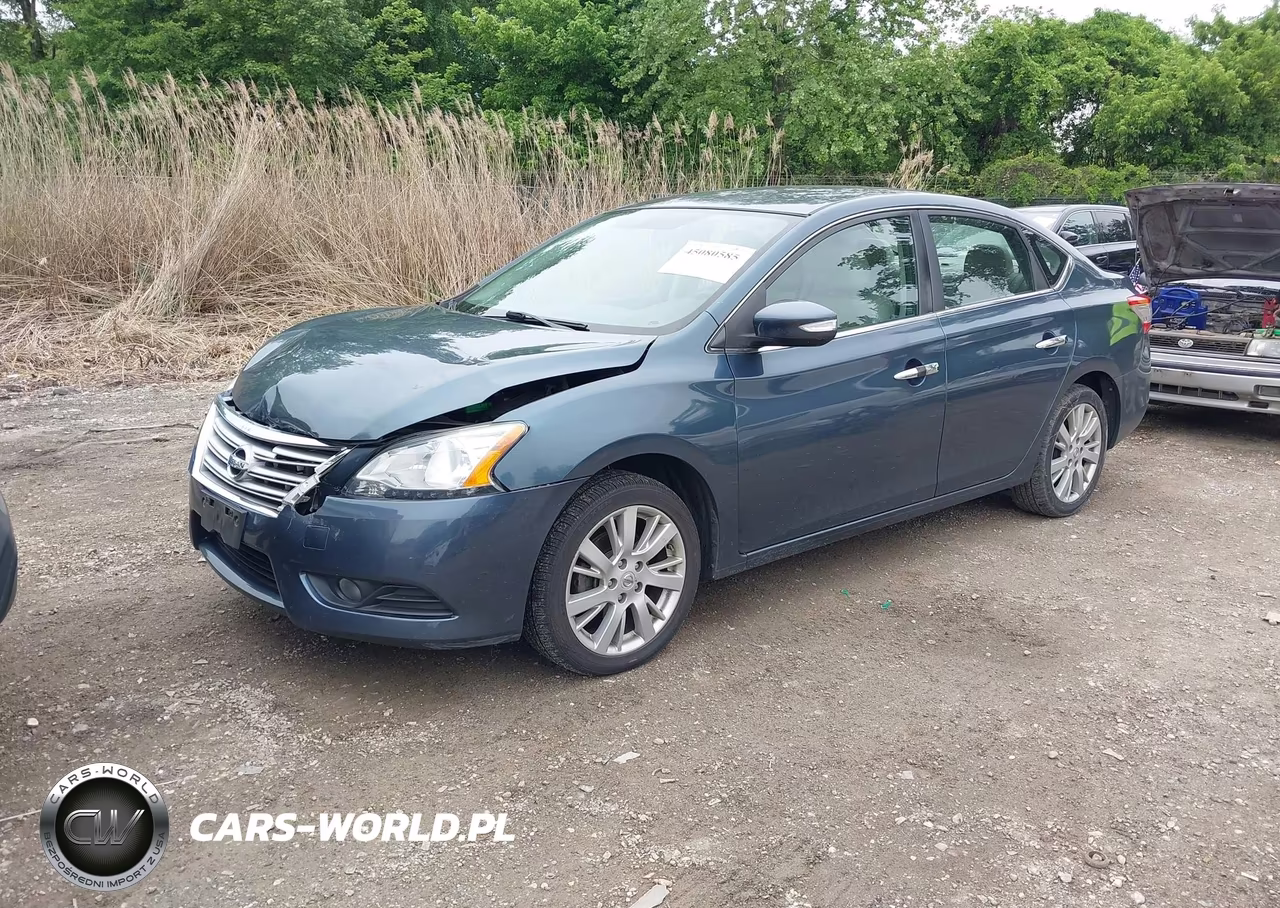 2014 Nissan Sentra Sl VIN:3N1AB7AP0EY313343 - 2