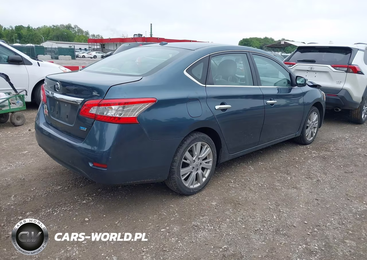 2014 Nissan Sentra Sl VIN:3N1AB7AP0EY313343 - 4