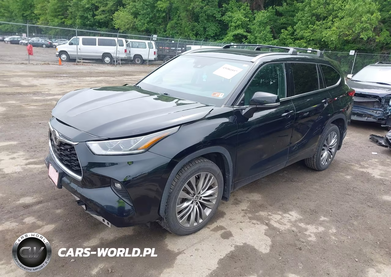 2020 Toyota Highlander Platinum VIN:5TDFZRBH7LS031402 - 2