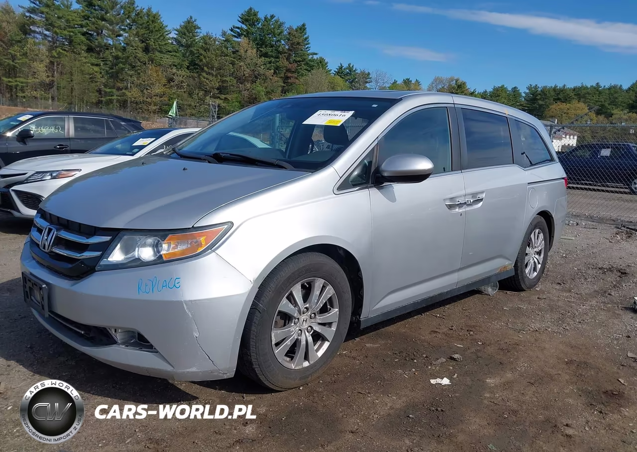 2014 Honda Odyssey Ex-L VIN:5FNRL5H69EB099463 - 2