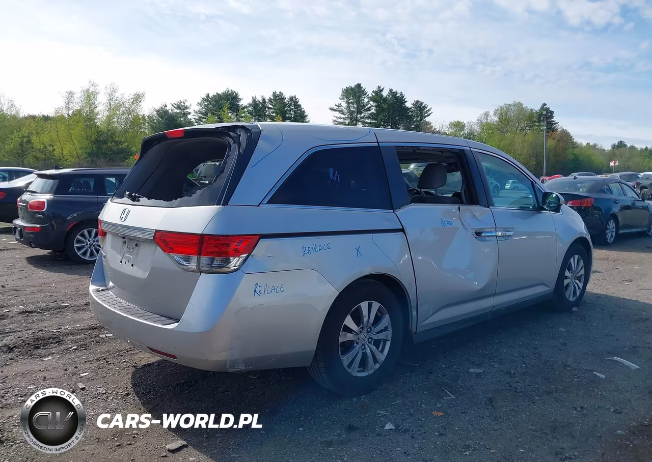 2014 Honda Odyssey Ex-L VIN:5FNRL5H69EB099463 - 4