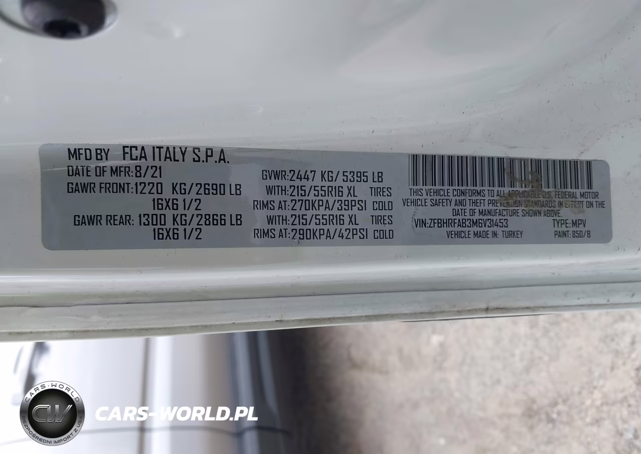 2021 Ram Promaster City Tradesman VIN:ZFBHRFAB3M6V31453 - 9
