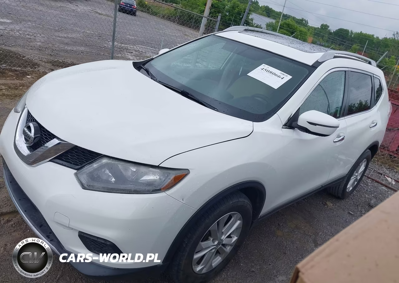 2016 Nissan Rogue Sv VIN:5N1AT2MT4GC796624 - 2