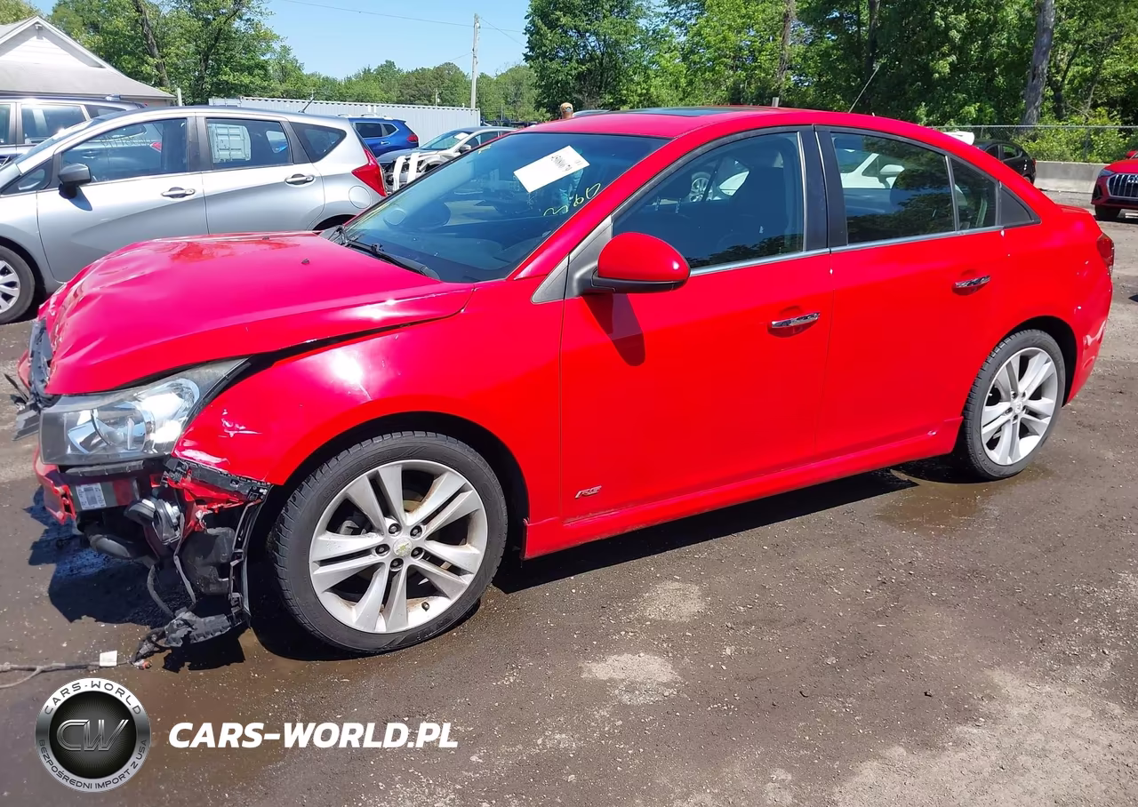 2015 Chevrolet Cruze Ltz VIN:1G1PG5SB0F7234542 - 2