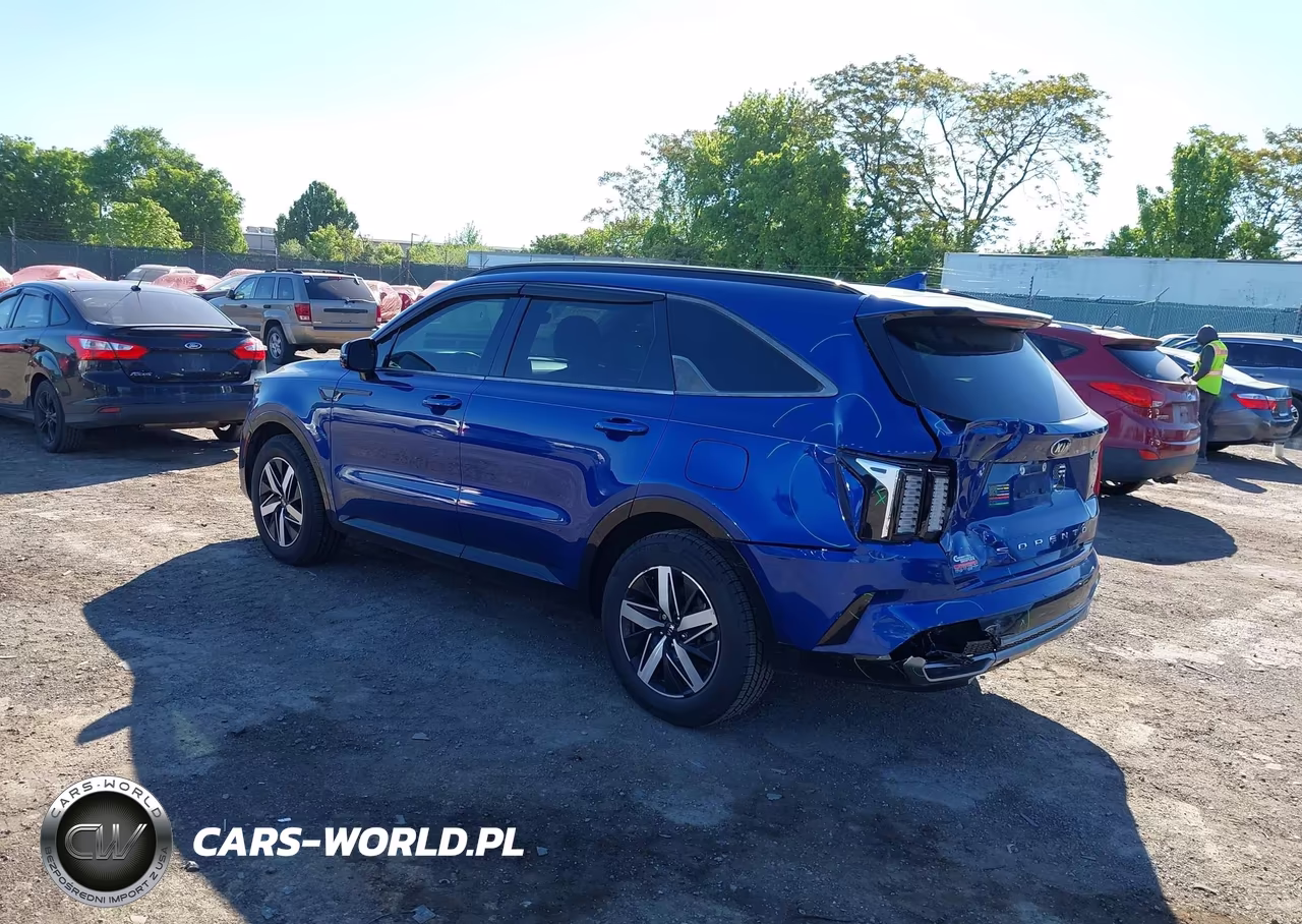 2021 Kia Sorento S VIN:5XYRL4LCXMG066776 - 3
