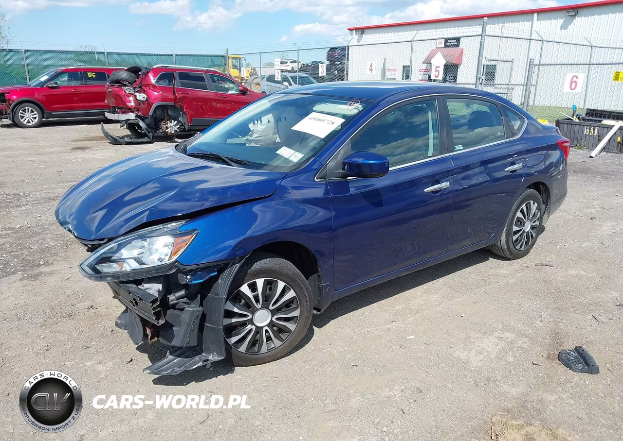 2017 Nissan Sentra S VIN:3N1AB7AP9HY319422 - 2