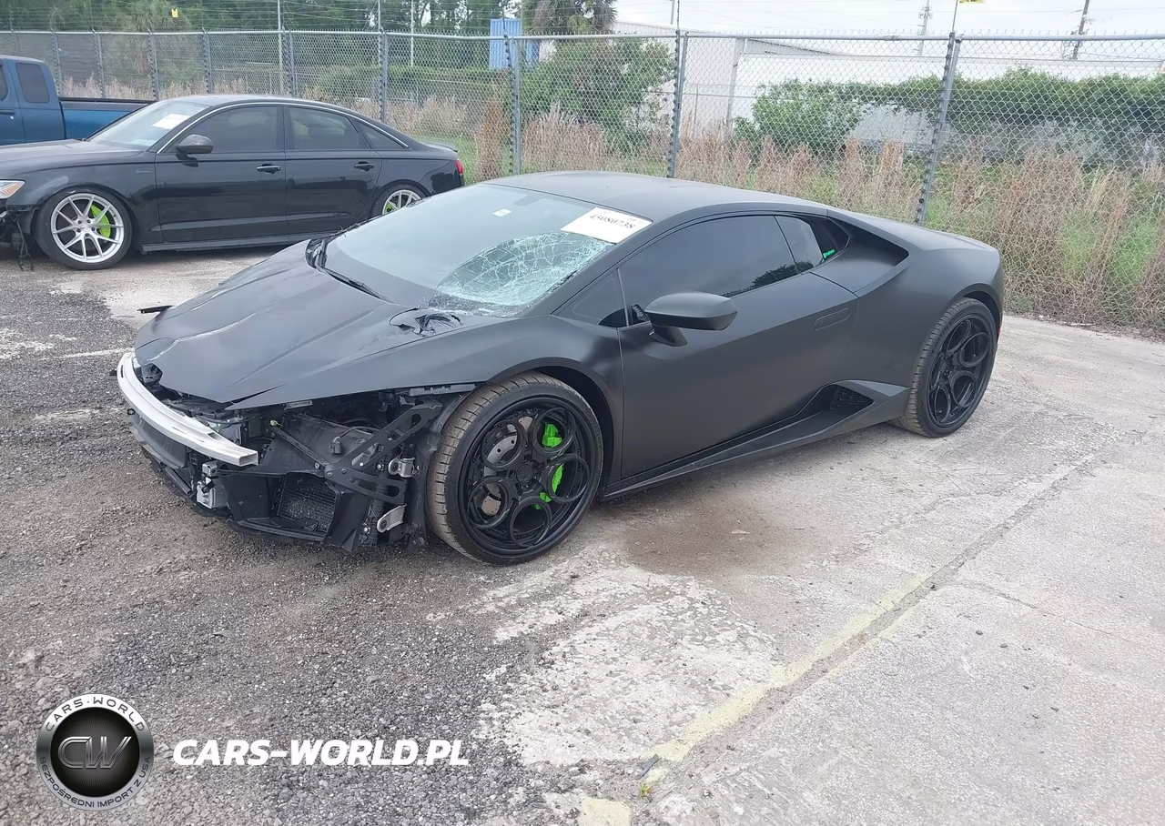 2017 Lamborghini Huracan Lp580-2 VIN:ZHWUC2ZF8HLA07651 - 2