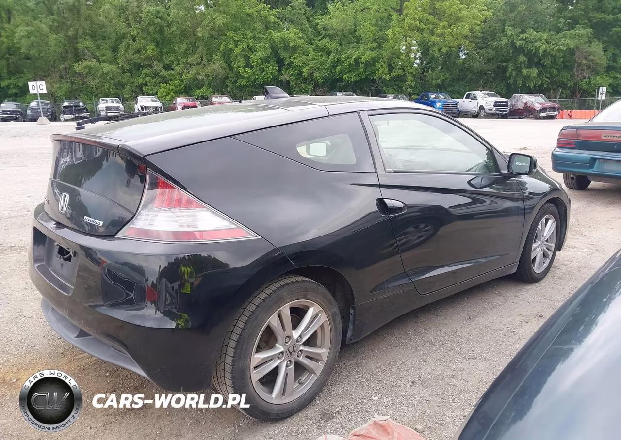 2012 Honda Cr-Z Ex VIN:JHMZF1D67CS005522 - 4