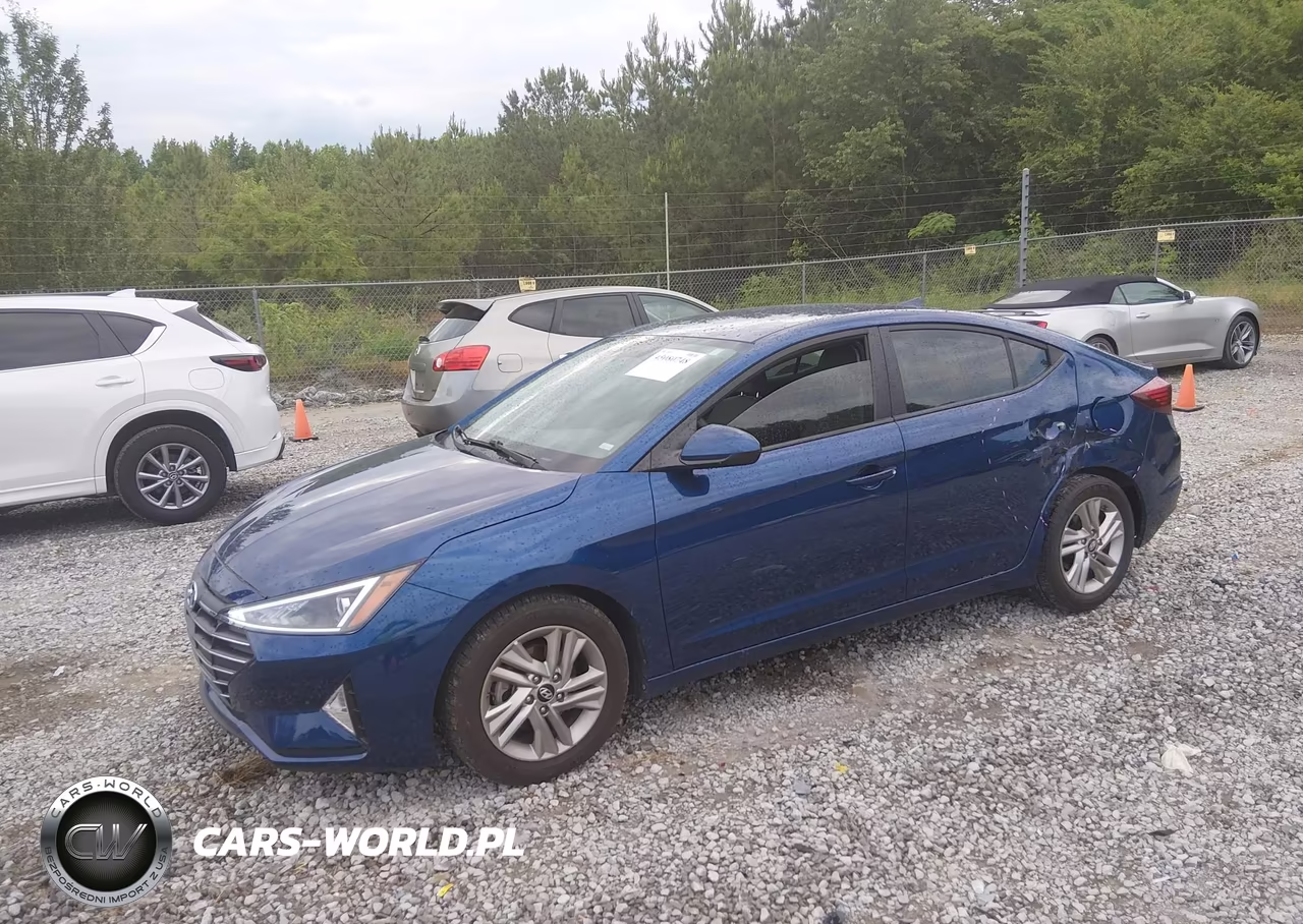 2019 Hyundai Elantra Sel VIN:5NPD84LF5KH417427 - 2