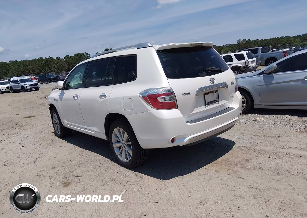 2009 Toyota Highlander Hybrid Limited VIN:JTEEW44AX92031591 - 3
