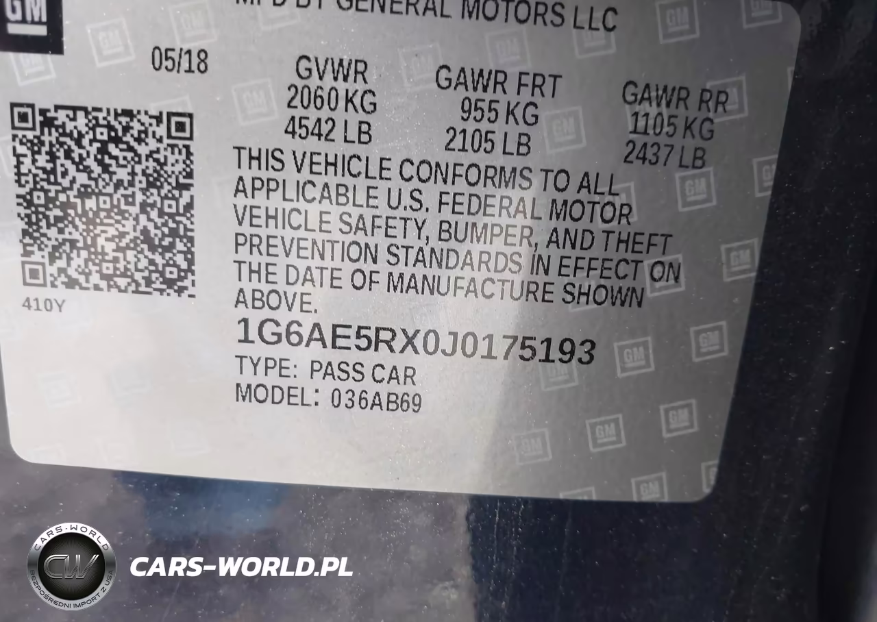 2018 Cadillac Ats Standard VIN:1G6AE5RX0J0175193 - 9