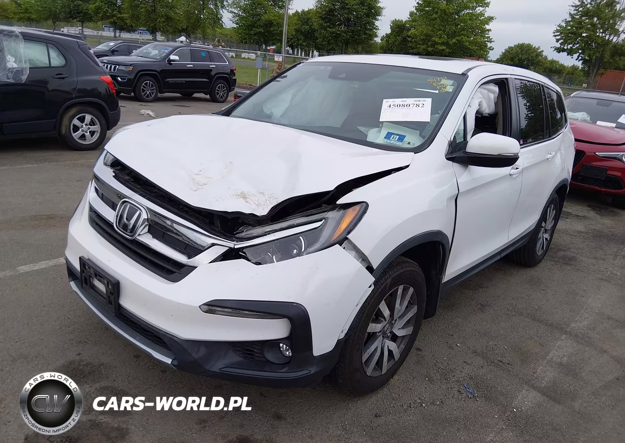 2020 Honda Pilot 2Wd Ex-L VIN:5FNYF5H58LB015303 - 2