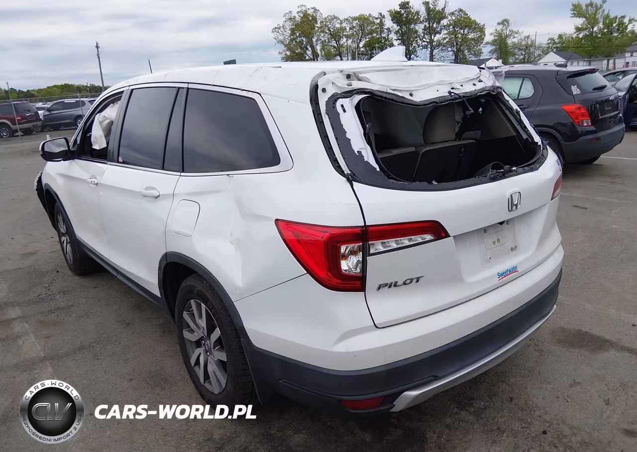 2020 Honda Pilot 2Wd Ex-L VIN:5FNYF5H58LB015303 - 3