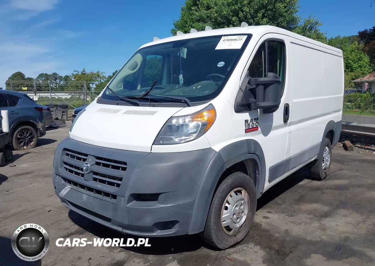 2017 Ram Promaster 1500 Low Roof 118 Wb VIN:3C6TRVNG6HE547242 - 2