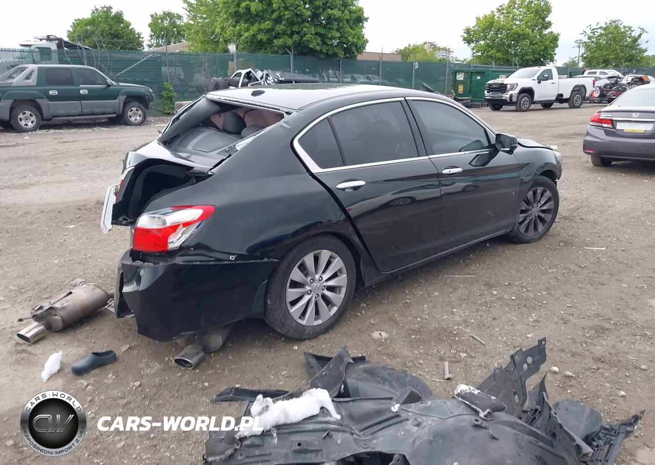 2015 Honda Accord Ex-L V-6 VIN:1HGCR3F80FA024286 - 4