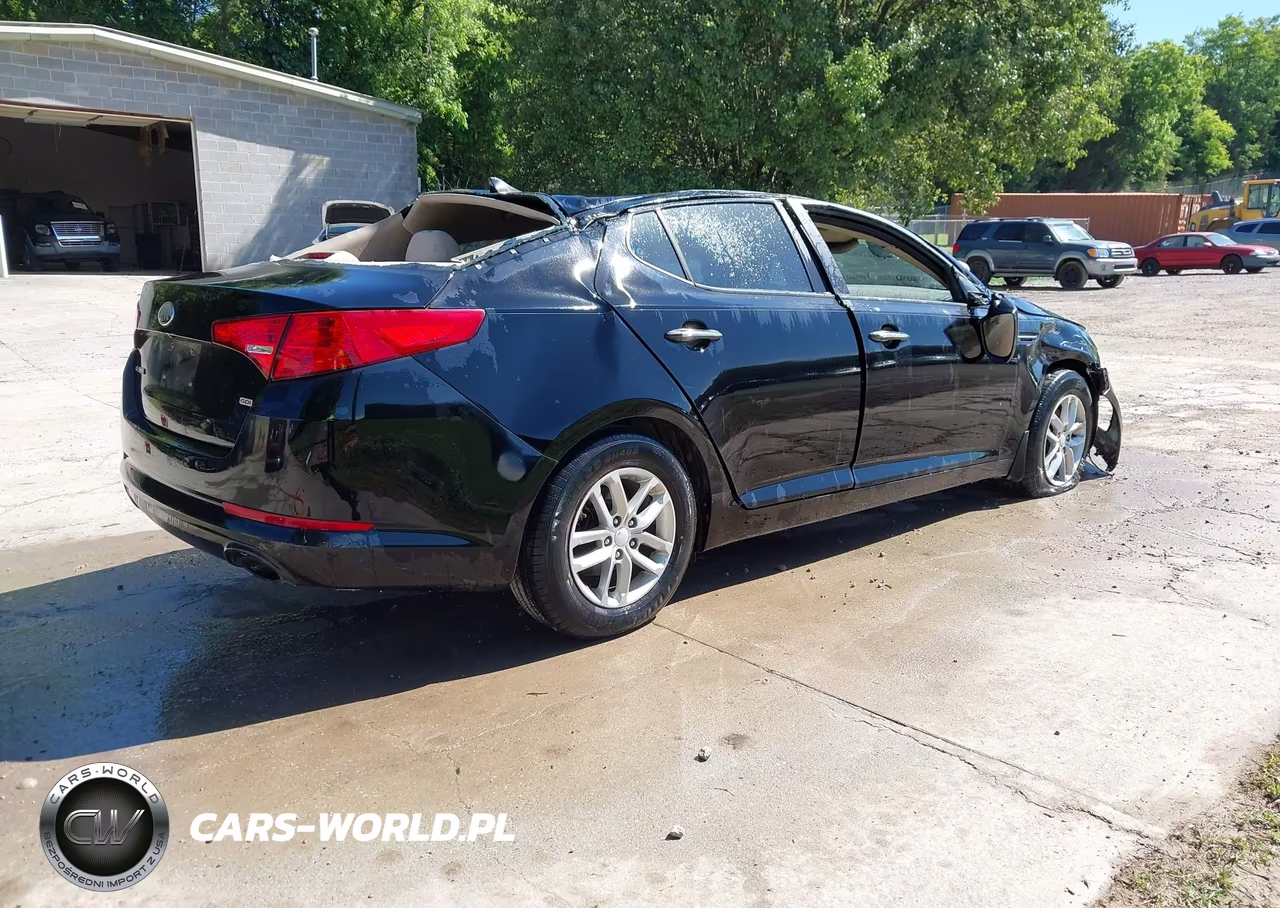 2013 Kia Optima Lx VIN:5XXGM4A70DG180316 - 4