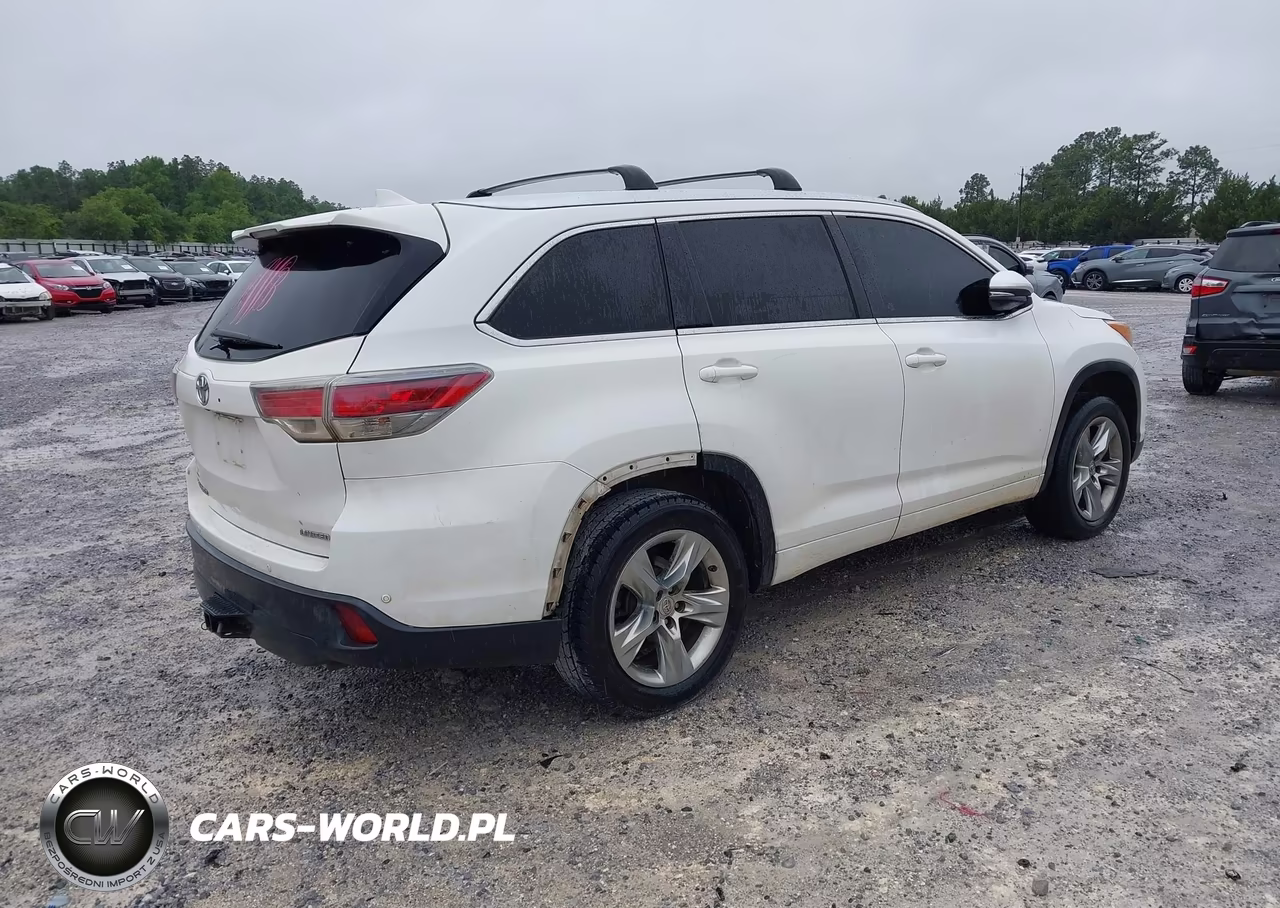 2014 Toyota Highlander Limited V6 VIN:5TDYKRFH9ES025174 - 4