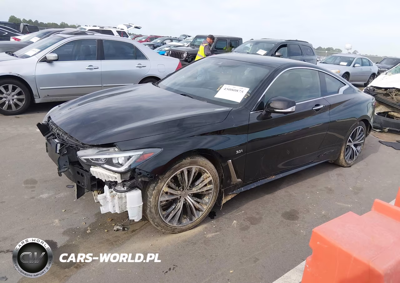 2018 Infiniti Q60 3.0T Luxe VIN:JN1EV7EL4JM392979 - 2